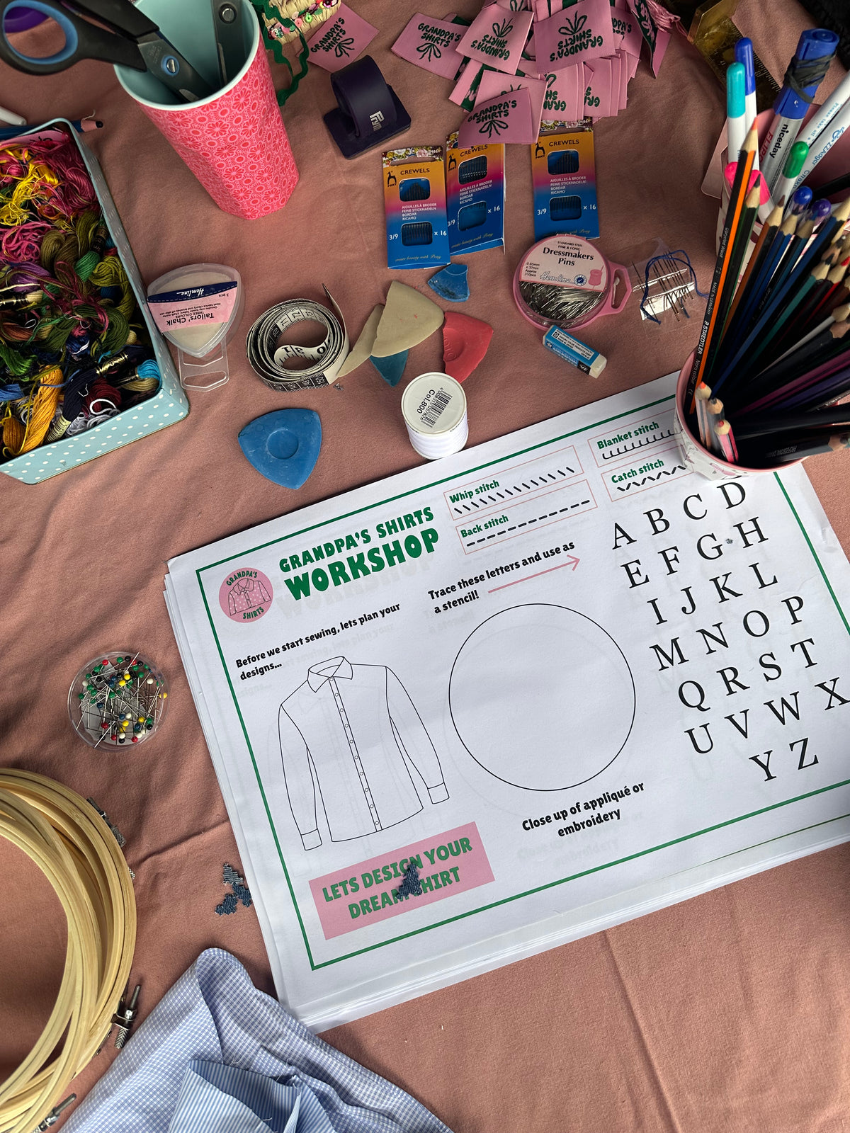 applique workshop 11am - Sunday 15th November