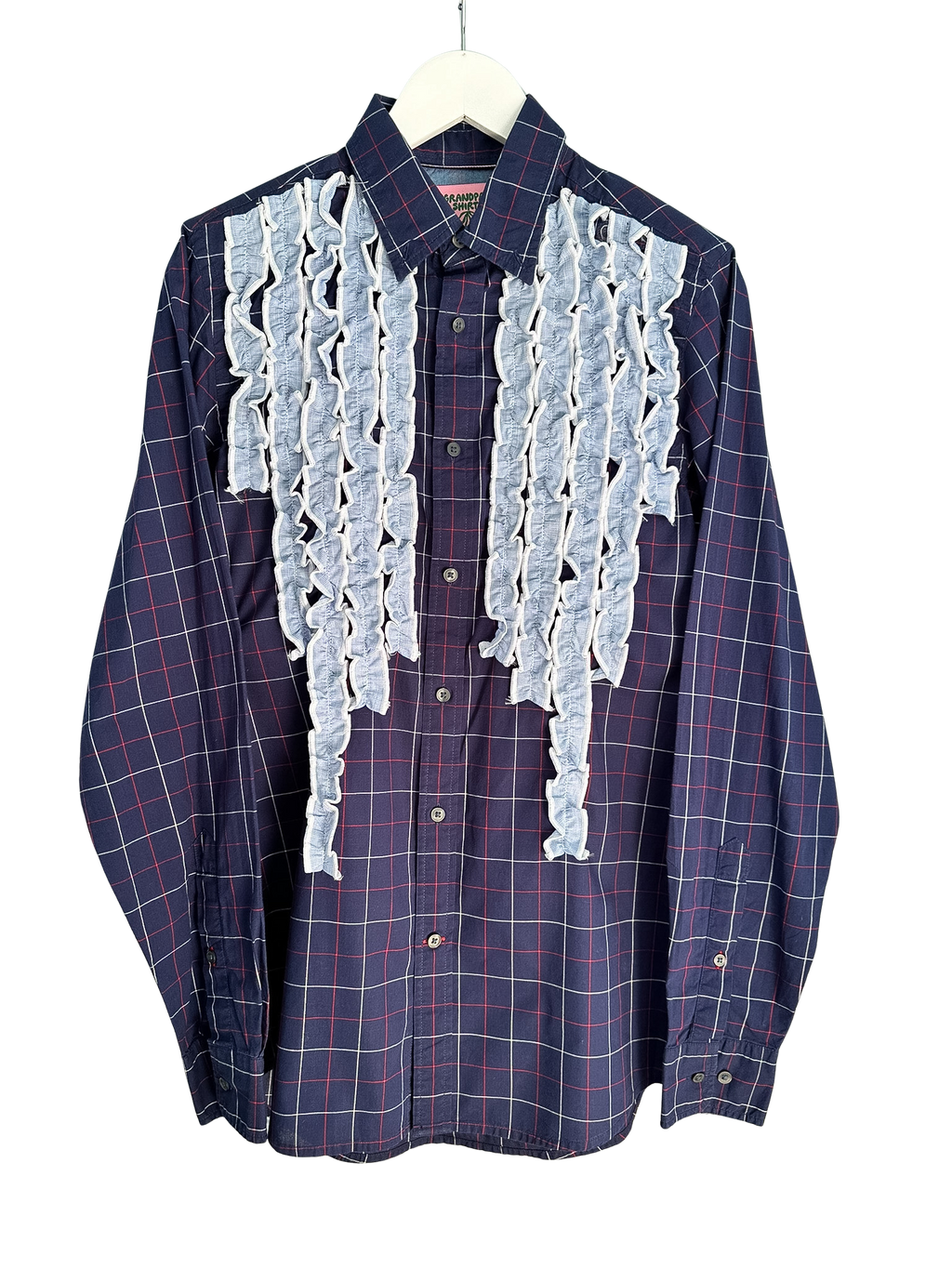 Tabetha Shirt - Small (Navy Check)