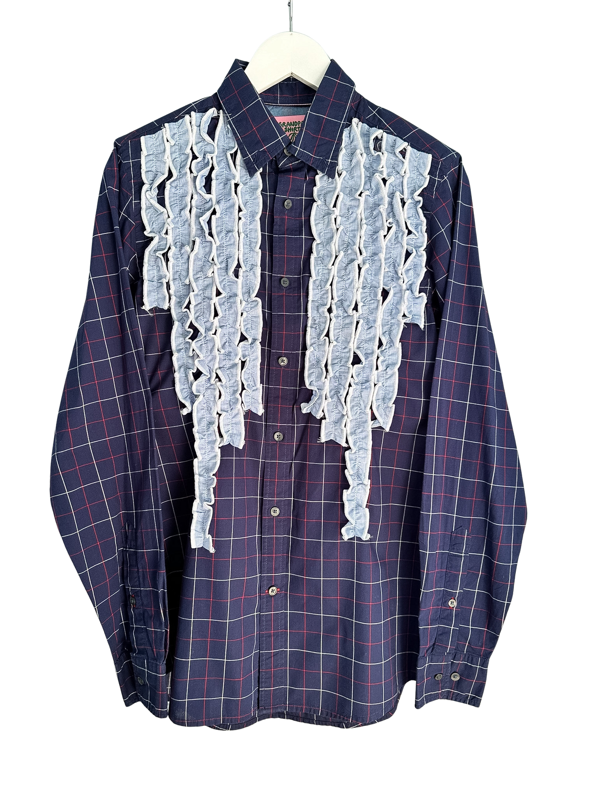 Tabetha Shirt - Small (Navy Check)